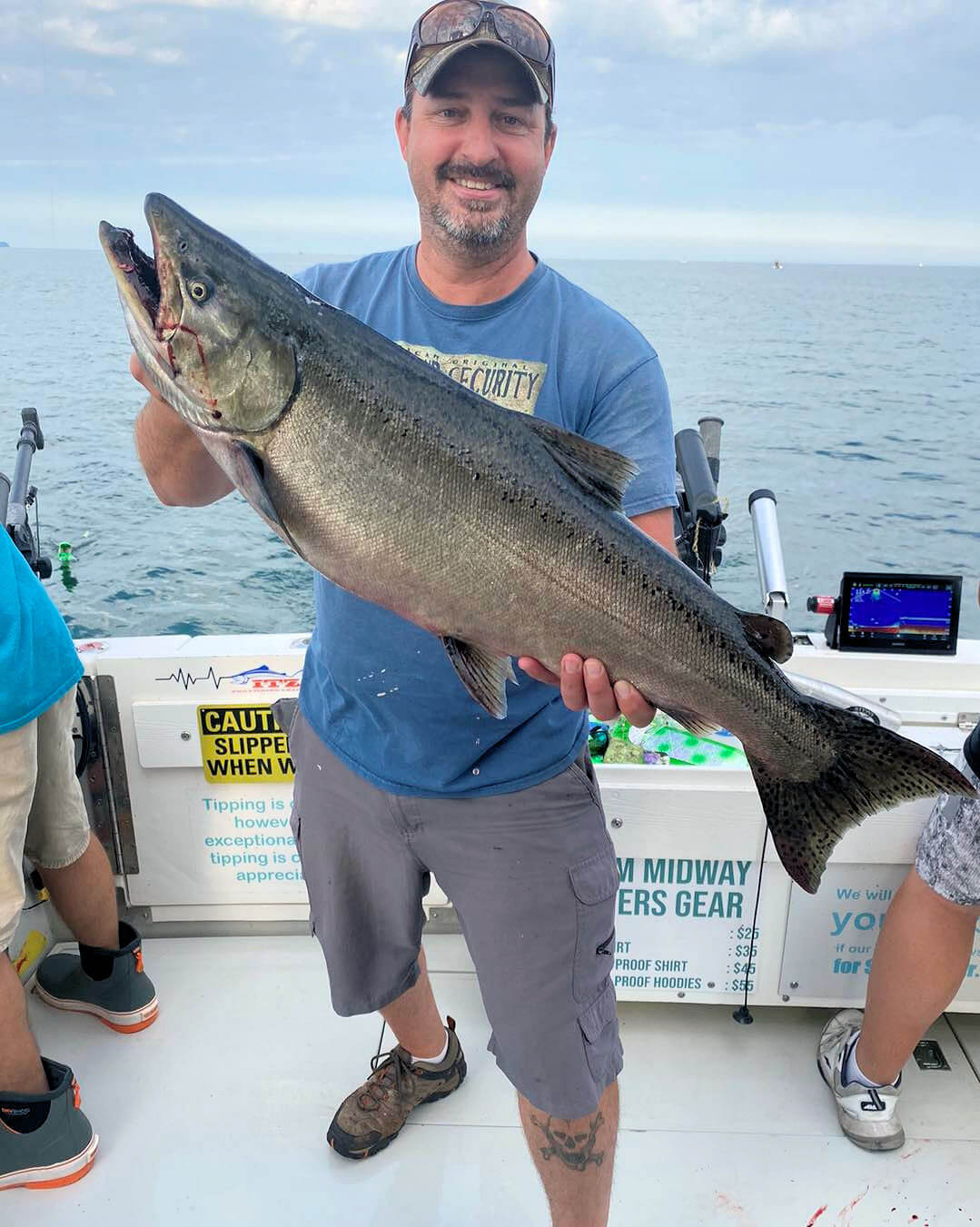 Picture of Midway fish caught on a 2023 Lake Ontario Fishing Charter.