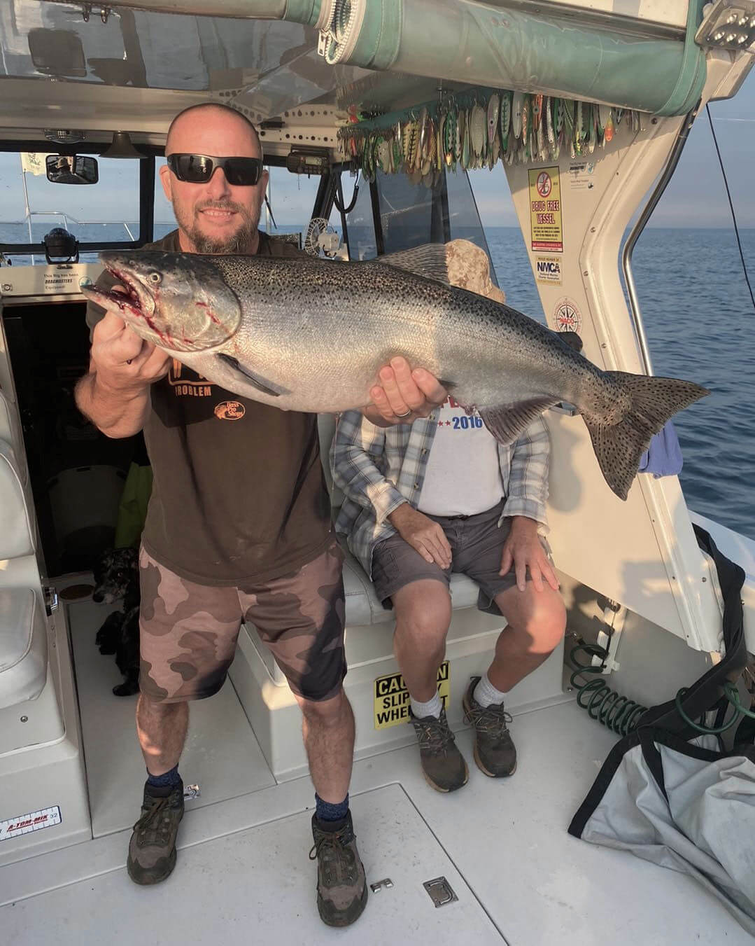 Picture of Midway fish caught on a 2023 Lake Ontario Fishing Charter.